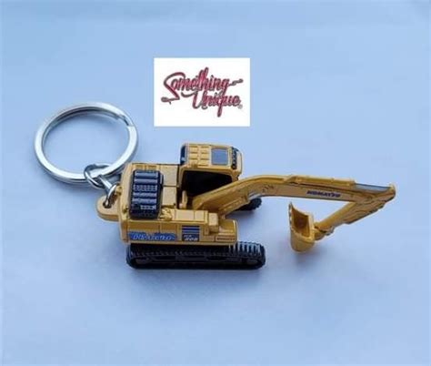 mini excavator keychain|Keychains Excavator .